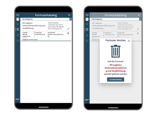 Ansicht-Tablet-Formularkata Ansicht Tablet Formularkatalog und Formularkatalog mit löschen der Formulars