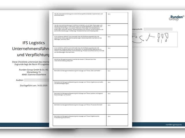 PDF Datei PDF Datei von der Inspektions- und Audit App